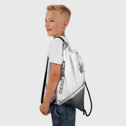 Рюкзак-мешок 3D Dead Space - white gradient вертикально - фото 2