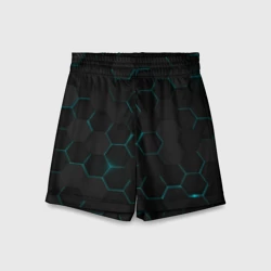 Детские спортивные шорты 3D Honeycombs 
