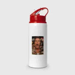 Бутылка для воды с трубочкой Pet Detective - Ace Ventura