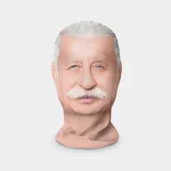 Маска карнавальная 3D Лицо Якубовича