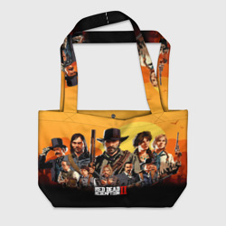 Пляжная сумка 3D Red Dead Redemption 2