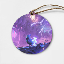 Деревянная игрушка круг Ori and the Will of the Wisps
