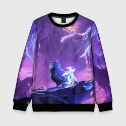 Детский свитшот 3D Ori and the Will of the Wisps