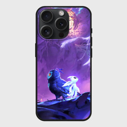 Чехол силиконовый для Apple iPhone 15 Pro матовый Ori and the Will of the Wisps