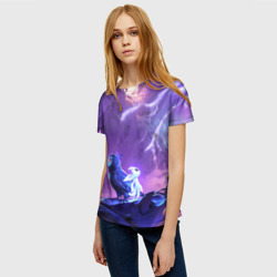 Женская футболка 3D Ori and the Will of the Wisps - фото 2