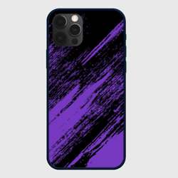 Чехол для iPhone 12 Pro The color is purple and black