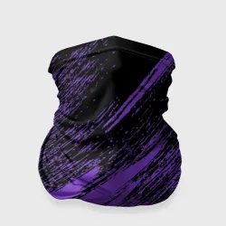 Бандана-труба 3D The color is purple and black 