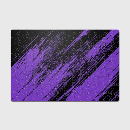 Головоломка Пазл магнитный 126 элементов The color is purple and black 