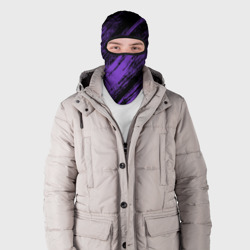 Балаклава 3D The color is purple and black  - фото 2