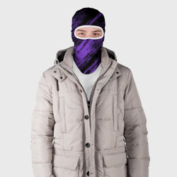 Балаклава 3D The color is purple and black  - фото 2