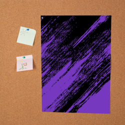 Постер The color is purple and black  - фото 2