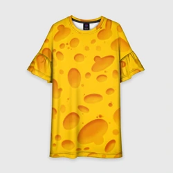 Детское платье 3D Сыр