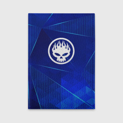 Обложка для автодокументов The Offspring blue poly