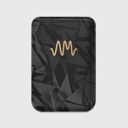 Картхолдер Magsafe магнитный Arctic Monkeys golden poly