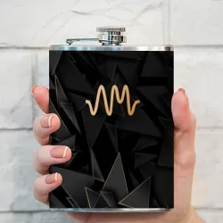 Фляга Arctic Monkeys golden poly - фото 2