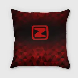 Подушка 3D Zotye red poly