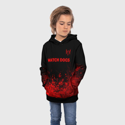 Детская толстовка 3D Watch Dogs - red gradient посередине - фото 2