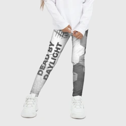 Детские леггинсы 3D Dead by Daylight - white gradient по-вертикали - фото 2