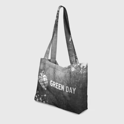 Пляжная сумка 3D Green Day - grey gradient по-горизонтали - фото 2