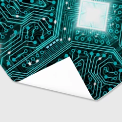 Бумага для упаковки 3D Схема - фото 2