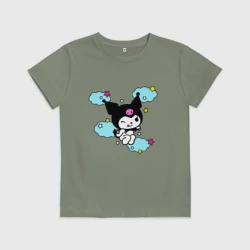 Детская футболка хлопок Куроми в облаках