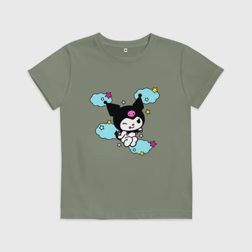 Детская футболка хлопок Куроми в облаках