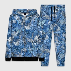 Женский костюм 3D Морской коллаж