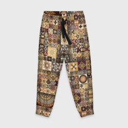 Детские брюки 3D Индийские национальные узоры