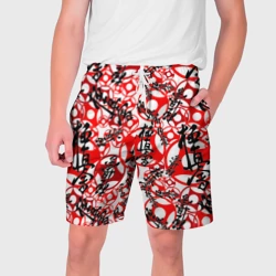 Мужские шорты 3D Карате киокусинкай лого паттерн