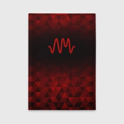 Обложка для автодокументов Arctic Monkeys red poly
