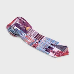 Галстук 3D Москва - архитектура