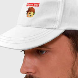 Бейсболка Sigma boy roblox head - мем Роблокс Сигма бой