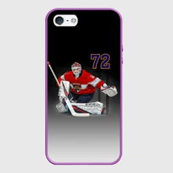 Чехол для iPhone 5/5S матовый Sergey Bobrovsky is goalkeeper of the Florida Panthers