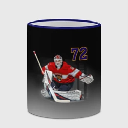 Кружка с полной запечаткой Sergey Bobrovsky is goalkeeper of the Florida Panthers - фото 2