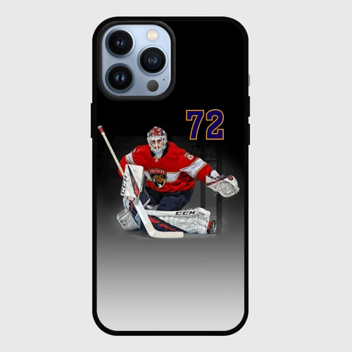 Чехол для iPhone 13 Pro Max Sergey Bobrovsky is goalkeeper of the Florida Panthers