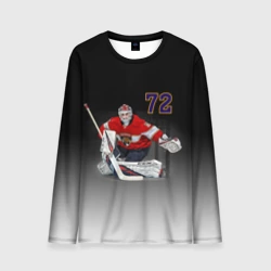 Мужской лонгслив 3D Sergey Bobrovsky is goalkeeper of the Florida Panthers