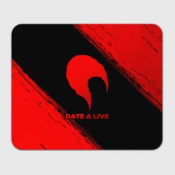 Прямоугольный коврик для мышки Date A Live - red gradient