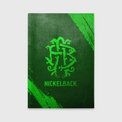 Обложка для автодокументов Nickelback - green gradient