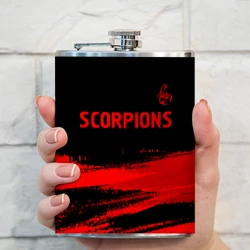 Фляга Scorpions - red gradient посередине - фото 2