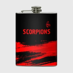 Фляга Scorpions - red gradient посередине