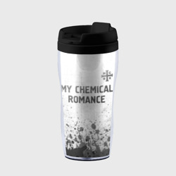 Термокружка-непроливайка My Chemical Romance - white gradient посередине