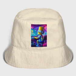 Детская панама хлопок Bart Simpson - esports gamer