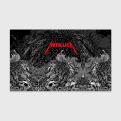 Бумага для упаковки 3D Metallica - scavenger on the skull