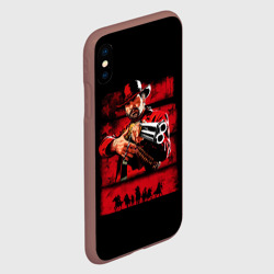 Чехол для iPhone XS Max матовый Red Dead Redemption 2 - фото 2