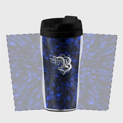 Термокружка-непроливайка Burzum blue energy - фото 2