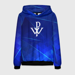 Мужская толстовка 3D Powerwolf blue poly