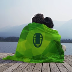 Плед 3D Spirited Away green poly - фото 2