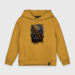 Детское худи Oversize хлопок Солнце и луна из аниматроников