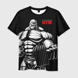 Мужская футболка 3D Fitness GYM - jock