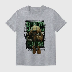 Мужская футболка хлопок Кролик Бонзо из Poppy Playtime